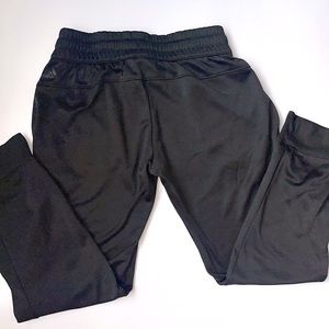 Black Adidas sweat pants